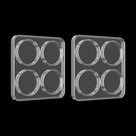 For Xiaomi 14T 2pcs ENKAY Hat-Prince 9H Rear Camera Lens Tempered Glass Film(Transparent)