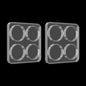 For Xiaomi 14T Pro 2pcs ENKAY Hat-Prince 9H Rear Camera Lens Tempered Glass Film(Transparent)