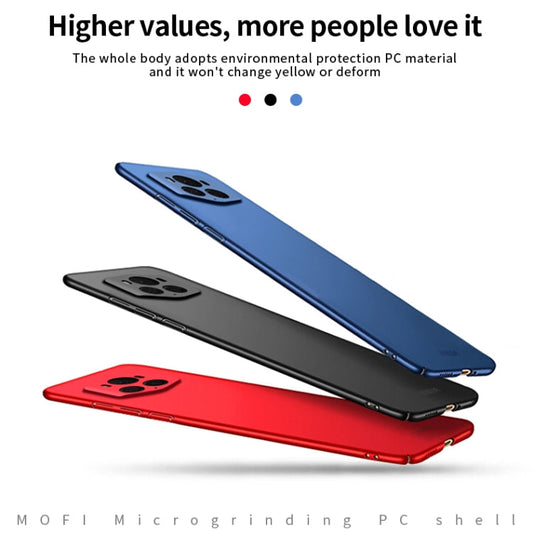 Pour Honor Magic6 RSR Coque de téléphone rigide ultra-fine en PC dépoli MOFI (rouge)