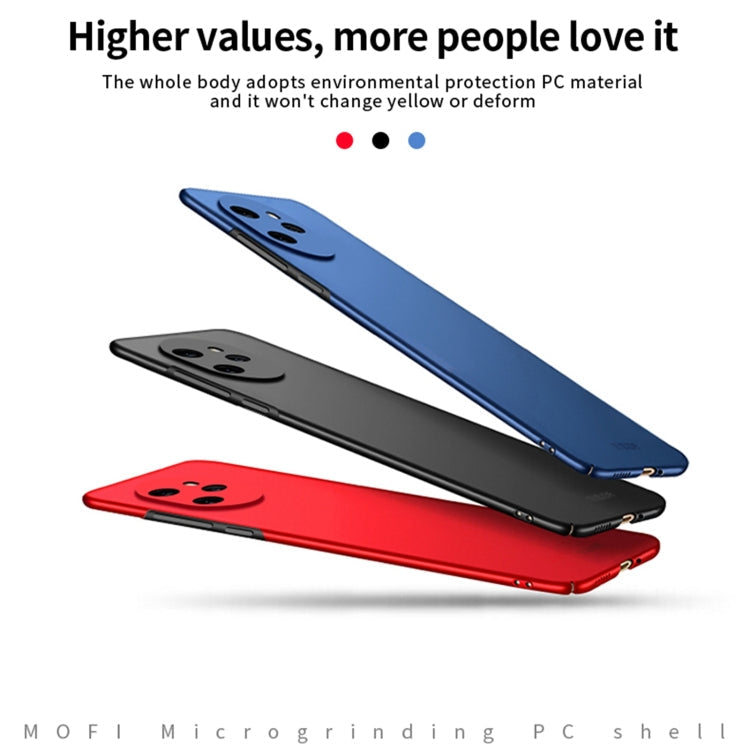 For Honor 100 Pro MOFI Frosted PC Ultra-thin Hard Phone Case(Red)