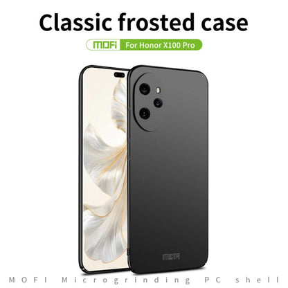 For Honor 100 Pro MOFI Frosted PC Ultra-thin Hard Phone Case(Red)