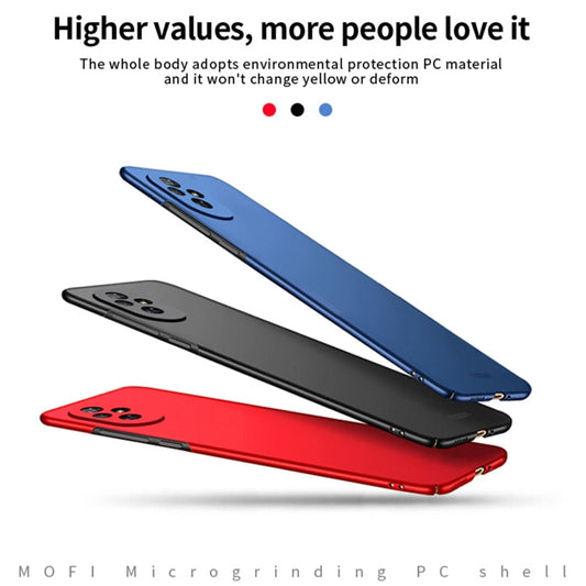 For Honor 200 Pro MOFI Frosted PC Ultra-thin Hard Phone Case(Blue)