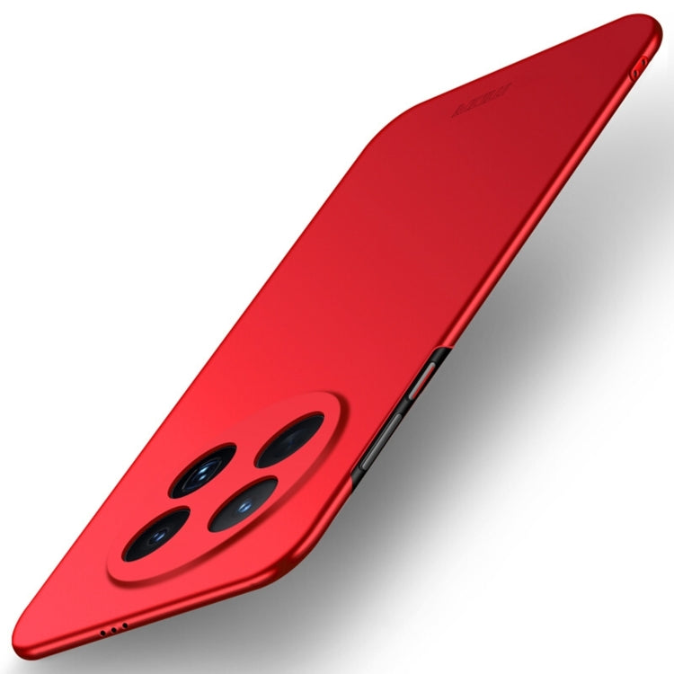 Pour Honor X60 Pro / X9c MOFI Coque de téléphone rigide ultra-fine en PC dépoli (rouge)