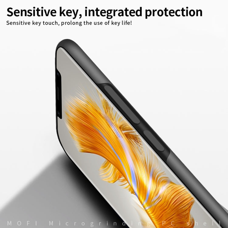 Pour Honor X60 Pro / X9c MOFI Coque de téléphone rigide ultra-fine en PC dépoli (rouge)