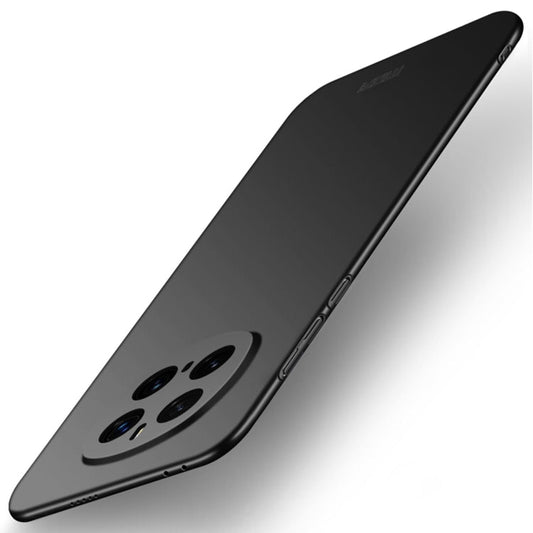 Pour Honor Magic7 Pro Étui de téléphone rigide ultrafin givré en PC MOFI (Noir)