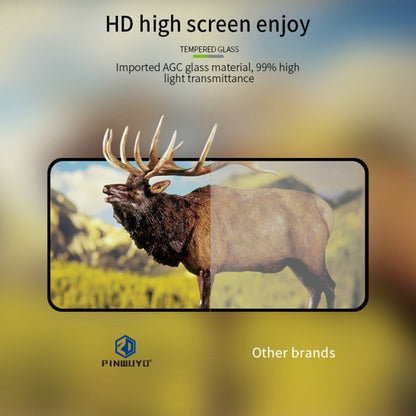For vivo X100s MOFI 9H 3D Hot Bending Tempered Glass Film(Black)