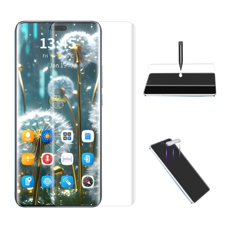 For Honor 90 Pro ENKAY Hat-Prince UV Full Glue Tempered Glass Film
