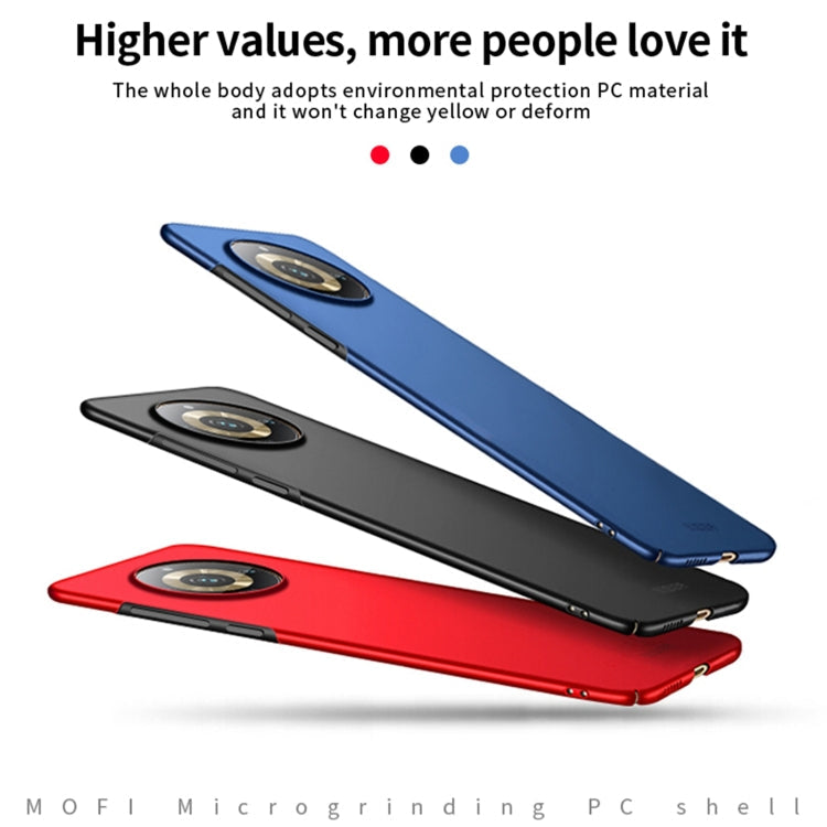 For Realme 11 Pro MOFI Frosted PC Ultra-thin Hard Phone Case(Blue)
