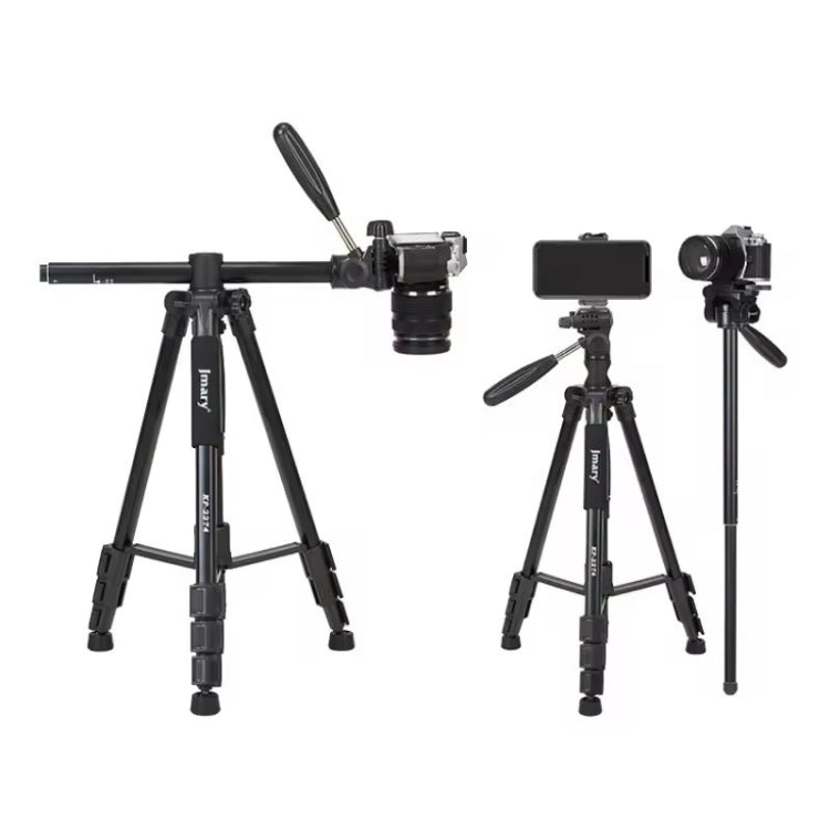 JMARY KP-2274 Monopode réglable à 5 sections Trépied multifonctionnel pour la photographie en extérieur