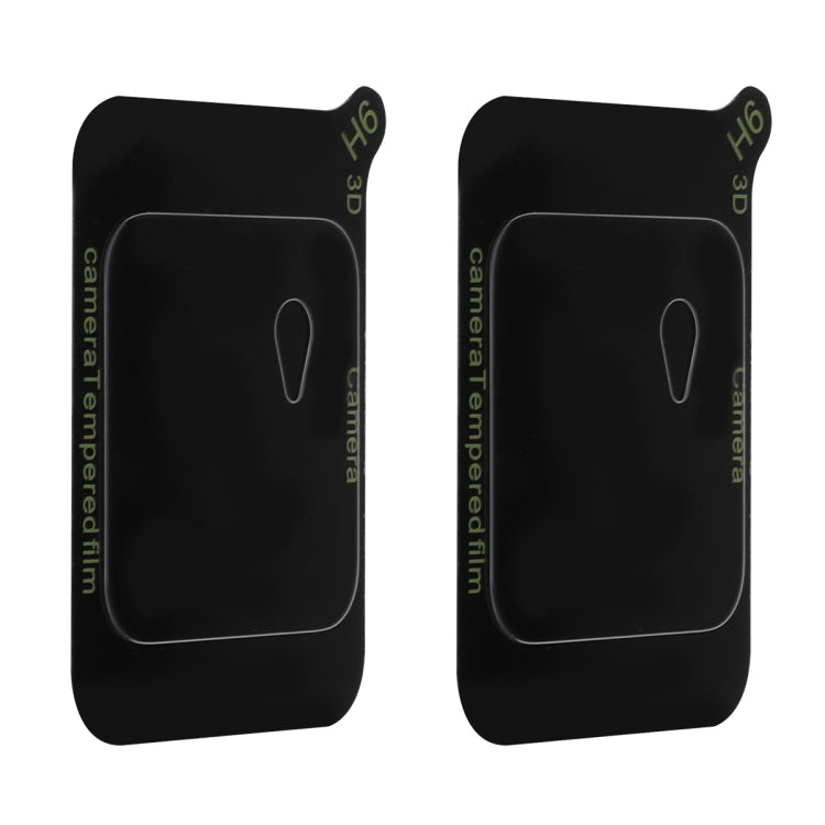 For Xiaomi Pad 6S Pro 2pcs ENKAY Hat-Prince 9H Rear Camera Lens Tempered Glass Film(Transparent)