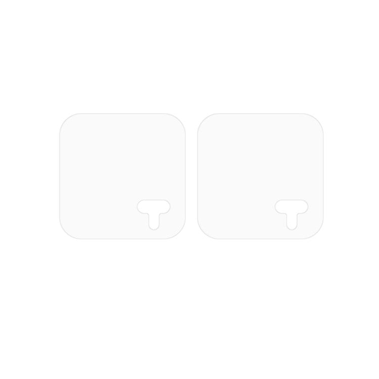 For Xiaomi Pad 6 2pcs ENKAY Hat-Prince 9H Rear Camera Lens Tempered Glass Film(Transparent)