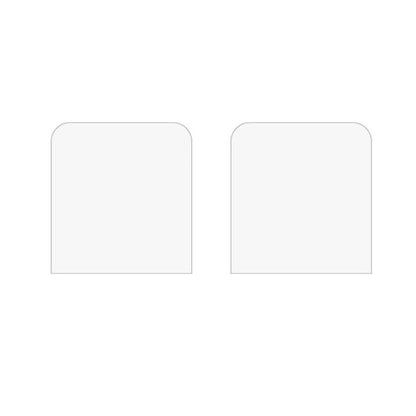 For Redmi Pad 2pcs ENKAY Hat-Prince 9H Rear Camera Lens Tempered Glass Film(Transparent)