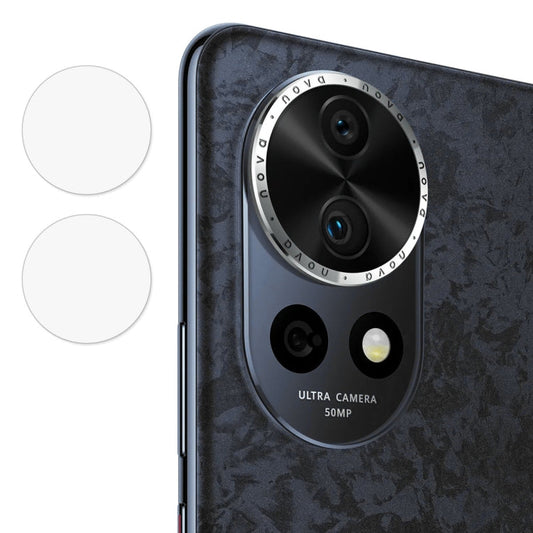 For Huawei nova 12 / nova 11 SE 2pcs ENKAY 9H Rear Camera Lens Tempered Glass Film