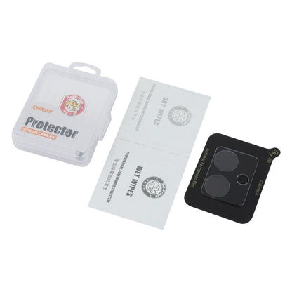 For Motorola Moto G54 ENKAY Hat-Prince 9H Rear Camera Lens Tempered Glass Film(Transparent)