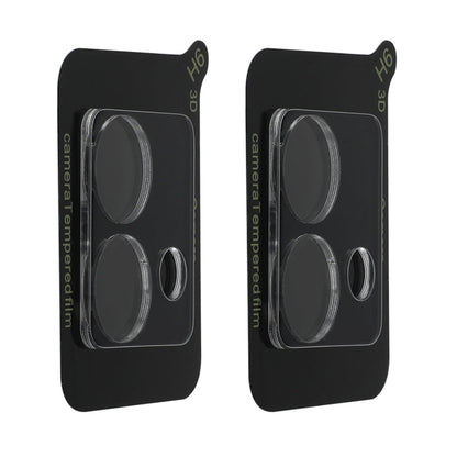For Motorola Moto G84 2pcs ENKAY Hat-Prince 9H Rear Camera Lens Tempered Glass Film(Transparent)