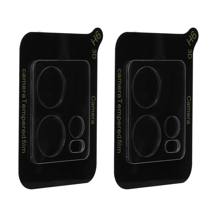 For Motorola Moto S30 Pro / Edge 30 Fusion 2pcs ENKAY Hat-Prince 9H Rear Camera Lens Tempered Glass Film(Transparent)