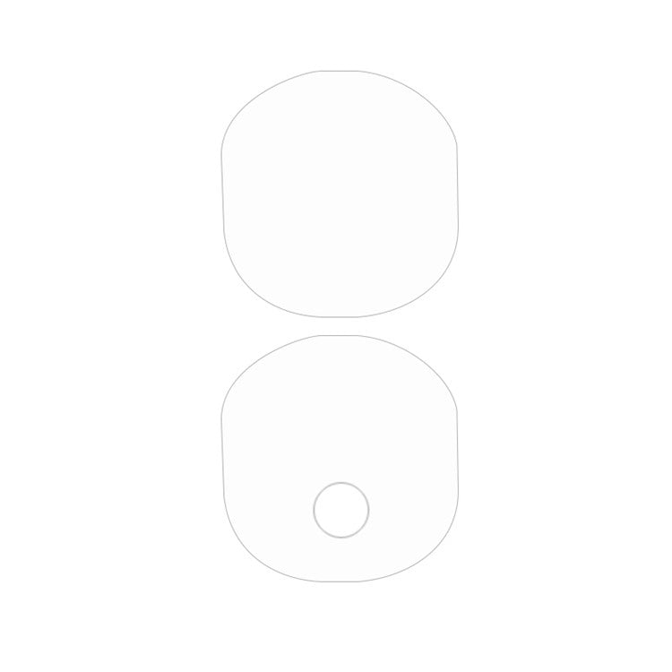 For Honor 70 Pro 2pcs ENKAY 9H Rear Camera Lens Tempered Glass Film(Transparent)