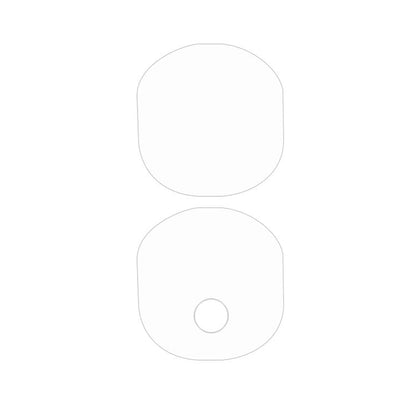 For Honor 70 Pro 2pcs ENKAY 9H Rear Camera Lens Tempered Glass Film(Transparent)