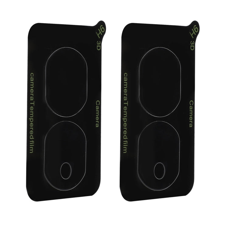 For Honor 70 Pro 2pcs ENKAY 9H Rear Camera Lens Tempered Glass Film(Transparent)