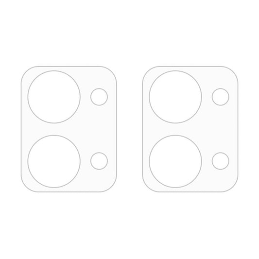 For Honor Play7T 2pcs ENKAY 9H Rear Camera Lens Tempered Glass Film(Transparent)