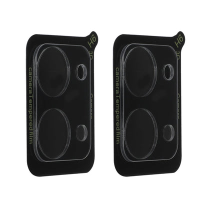 For Honor Play7T 2pcs ENKAY 9H Rear Camera Lens Tempered Glass Film(Transparent)