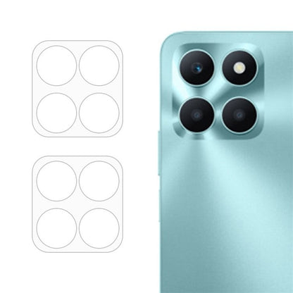 For Honor X6a 2023 2pcs ENKAY 9H Rear Camera Lens Tempered Glass Film(Transparent)