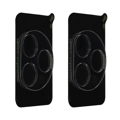For Honor X50i+ 2pcs ENKAY 9H Rear Camera Lens Tempered Glass Film(Transparent)