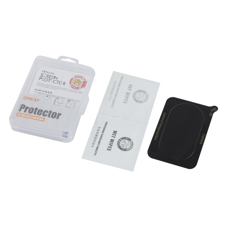 Pour OPPO Reno11 Global Film de protection d'objectif de caméra arrière ENKAY 9H en verre trempé (Transparent)