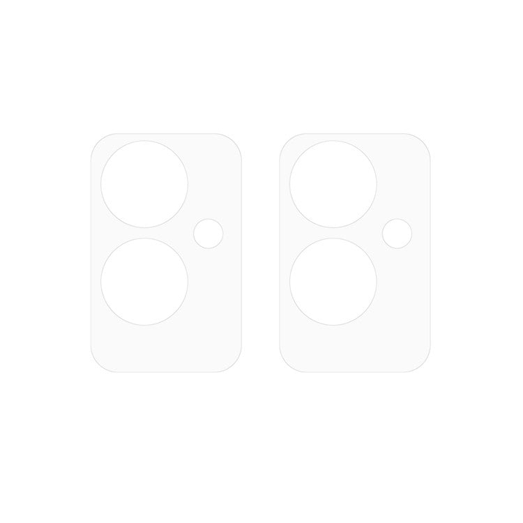 For OPPO A59 5G 2pcs ENKAY 9H Rear Camera Lens Tempered Glass Film(Transparent)