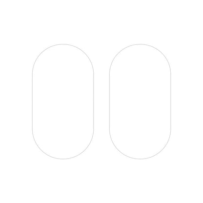 For OPPO Reno11 Pro Global 2pcs ENKAY 9H Rear Camera Lens Tempered Glass Film(Transparent)