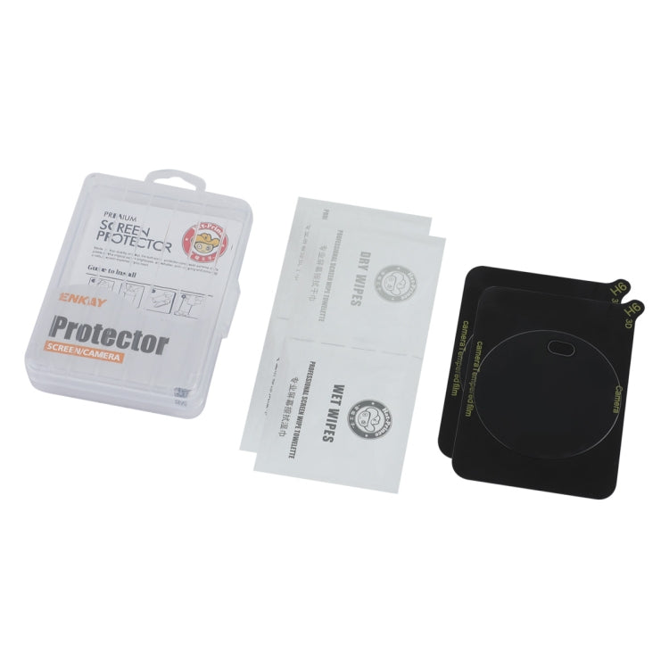 For Realme 11 5G / 11X 5G Global 2pcs ENKAY 9H Rear Camera Lens Tempered Glass Film(Transparent)