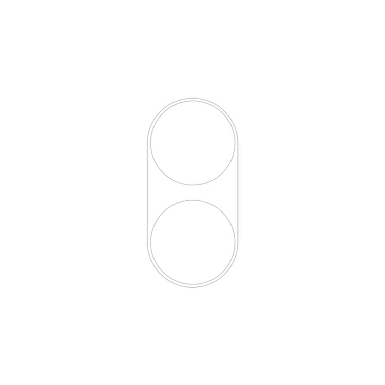 For vivo Y03 Global ENKAY Hat-Prince 9H Rear Camera Lens Tempered Glass Film(Transparent)