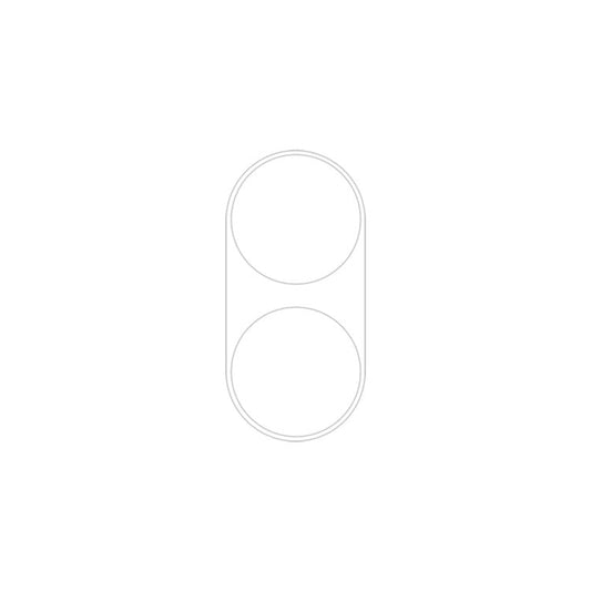 For vivo Y03 Global ENKAY Hat-Prince 9H Rear Camera Lens Tempered Glass Film(Transparent)