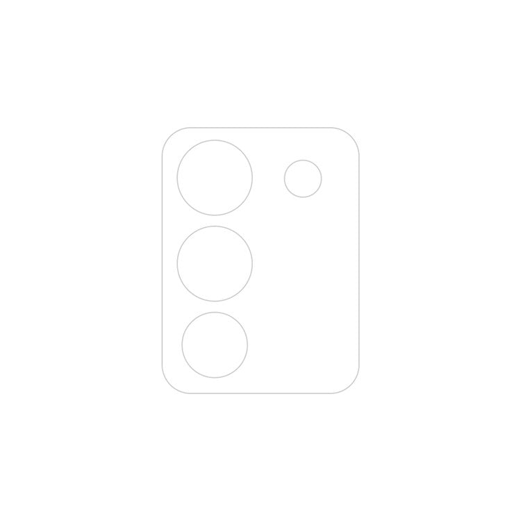 Pour vivo Y200 5G / V29e Global ENKAY Hat-Prince Film en verre trempé 9H pour objectif de caméra arrière (Transparent)