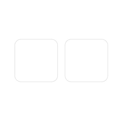 For vivo S18 / V30 Pro 2pcs ENKAY Hat-Prince 9H Rear Camera Lens Tempered Glass Film(Transparent)
