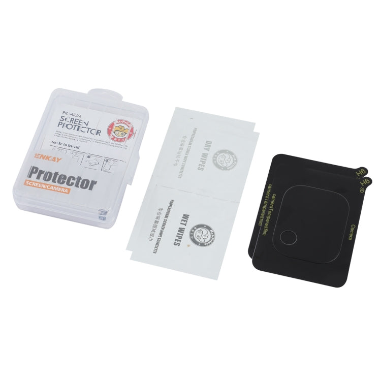 For vivo Y100i 2pcs ENKAY Hat-Prince 9H Rear Camera Lens Tempered Glass Film(Transparent)
