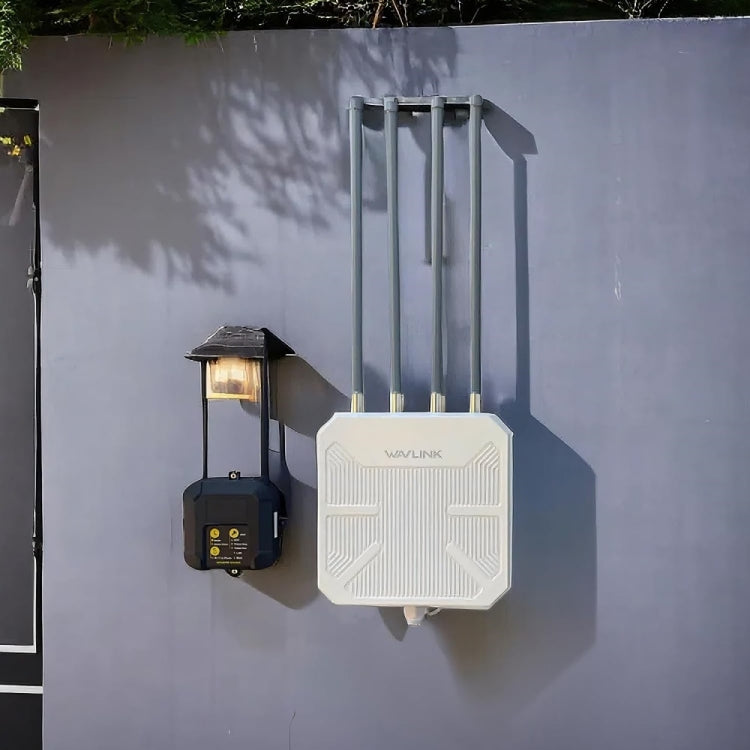 WAVLINK WN573HX3 AX3000 Waterproof Outdoor WiFi Wireless Outdoor Dual Band Router, Plug:AU Plug