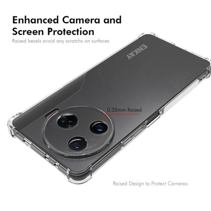 For Tecno Camon 30 Pro 5G ENKAY Hat-Prince Transparent TPU Shockproof Phone Case