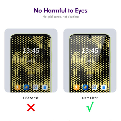 For Huawei Nova Y70 4G / Y70 Plus 4G 5pcs ENKAY Hat-Prince 28 Degree Anti-peeping Privacy Tempered Glass Film