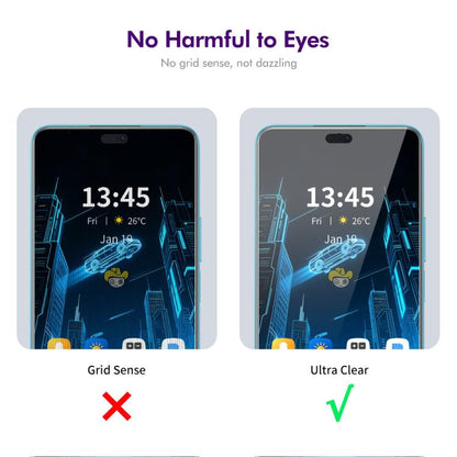 Pour Honor 400 Lite Global 2 pièces Film de protection en verre trempé anti-espionnage 28 degrés ENKAY Hat-Prince
