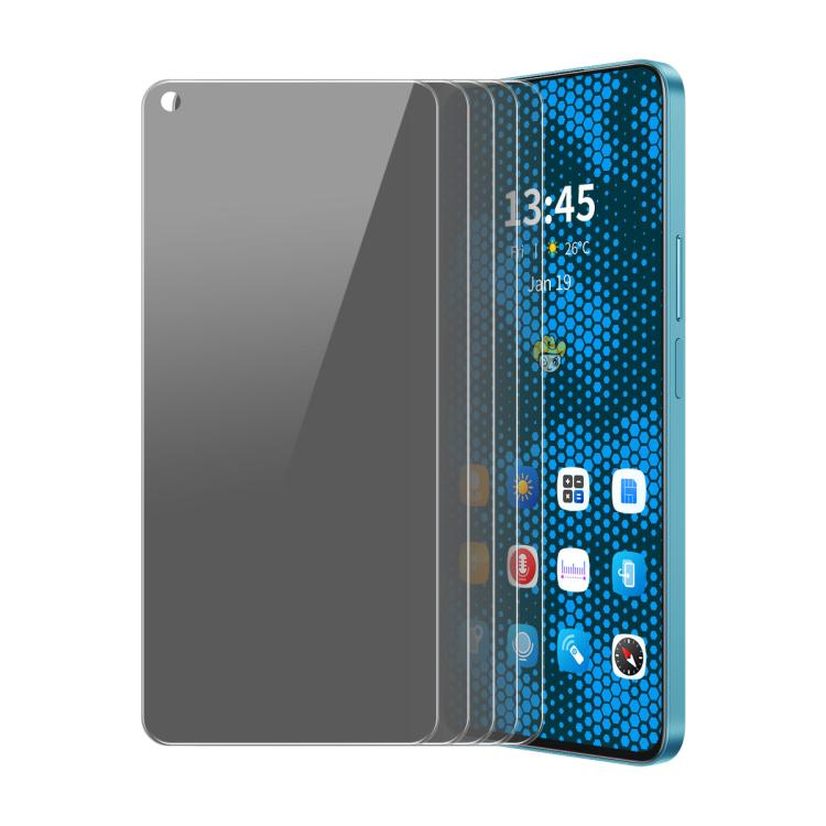 For OnePlus Nord N20 SE / Nord N300 5pcs ENKAY Hat-Prince 28 Degree Anti-peeping Privacy Tempered Glass Film