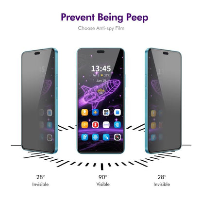 For Honor 400 Lite Global ENKAY Hat-Prince 28 Degree Anti-peeping Privacy Silk Print Tempered Glass Film