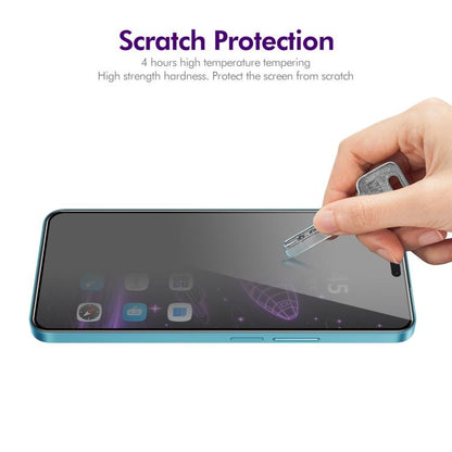 For Honor 400 Lite Global ENKAY Hat-Prince 28 Degree Anti-peeping Privacy Silk Print Tempered Glass Film