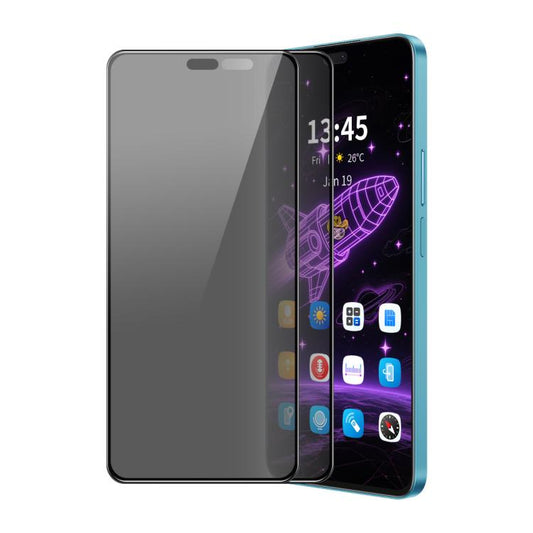 For Honor 400 Lite Global 2pcs ENKAY Hat-Prince 28 Degree Anti-peeping Privacy Silk Print Tempered Glass Film