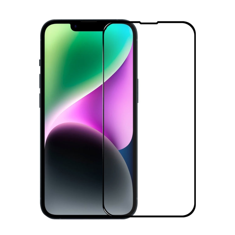 For iPhone 14 NORTHJO 2pcs A++ Tempered Glass Film with Installation Frame