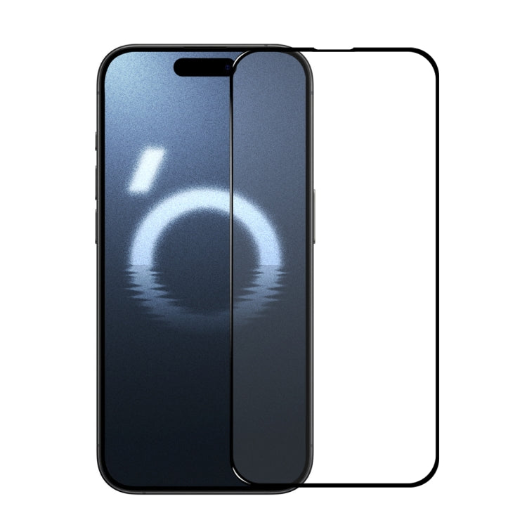 For iPhone 16 Pro NORTHJO 2pcs A++ Tempered Glass Film with Installation Frame