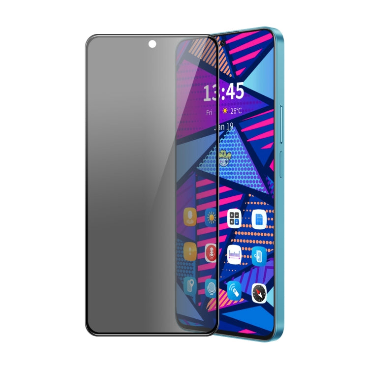For vivo Y100t ENKAY Hat-Prince 28 Degree Anti-peeping Privacy Silk Print Tempered Glass Film
