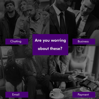 For vivo iQOO Z9 Global 2pcs ENKAY Hat-Prince 28 Degree Anti-peeping Privacy Silk Print Tempered Glass Film