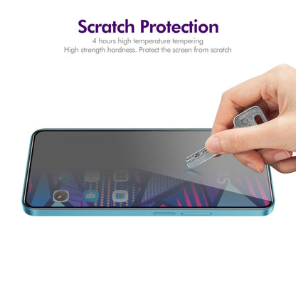 For Realme 12+ 5G Global ENKAY Hat-Prince 28 Degree Anti-peeping Privacy Silk Print Tempered Glass Film
