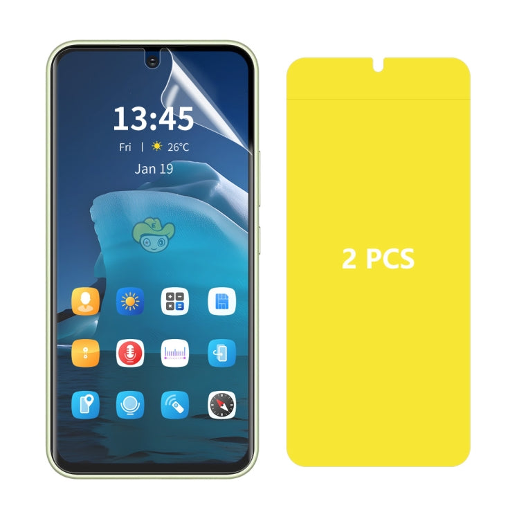 Pour vivo V30 Lite 2pcs ENKAY Hat-Prince Film Hydrogel Souple Anti-explosion à Couverture Complète
